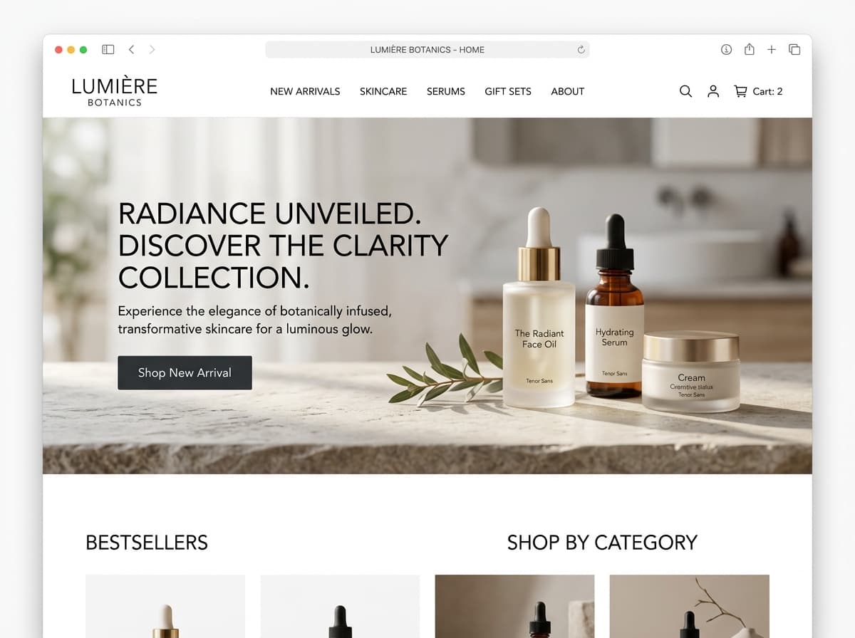 Client Storefront Build by Devan Labs